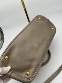 Image 14 of Prada Galleria Saffiano Leather Bag Medium Slate Grey