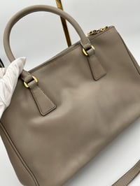 Image 9 of Prada Galleria Saffiano Leather Bag Medium Slate Grey
