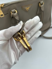 Image 18 of Prada Galleria Saffiano Leather Bag Medium Slate Grey