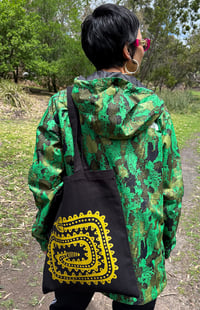 Image 2 of Gold Rattler Tote Bag