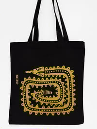 Image 3 of Gold Rattler Tote Bag