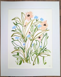 Image 4 of Pink Daisies and Cornflowers