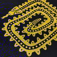 Image 4 of Gold Rattler Tote Bag