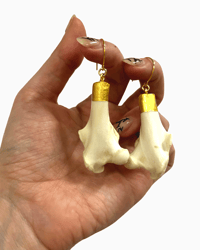 Hare Bone Earrings IV