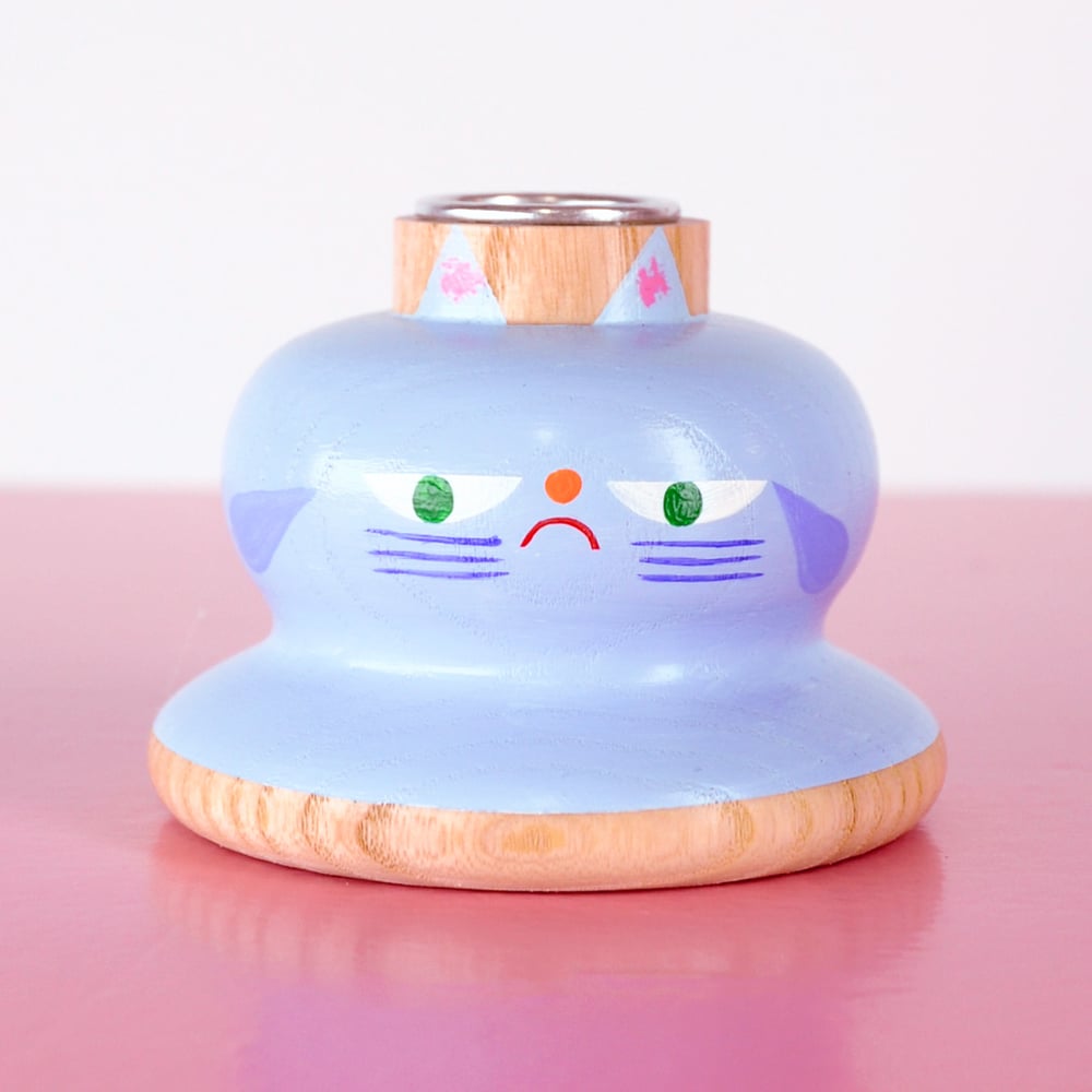 Image of Kerzenhalter "Katze" 