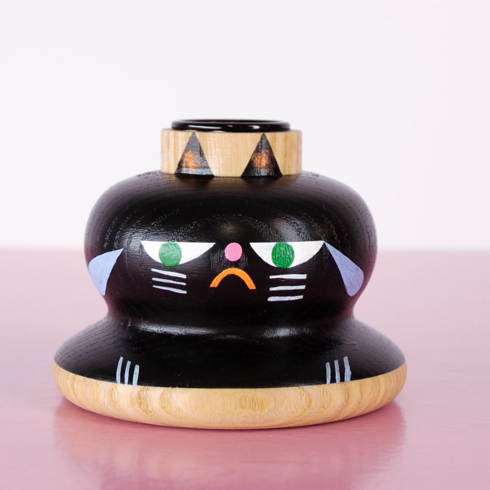 Image of Kerzenhalter "Katze" 