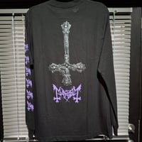 Image 2 of Mayhem "De mysteriis dom Sathanas" longsleeve shirt