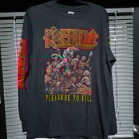 Image 1 of Kreator "Pleasure to kill" longsleeve shirt