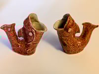 Image 1 of Pink speckled mini gluggle jug