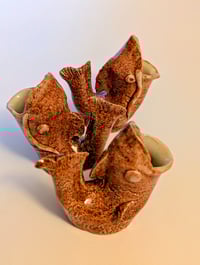 Image 2 of Pink speckled mini gluggle jug