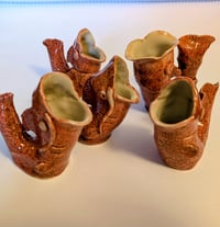 Image 4 of Pink speckled mini gluggle jug