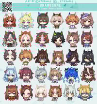 Image 2 of Uma Musume keychains