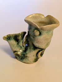 Image 1 of Frosty green mini gluggle jug