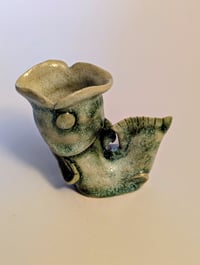 Image 2 of Frosty green mini gluggle jug