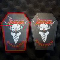 Venom "Black metal" coffin shaped patch