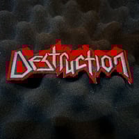 Destruction logo patch 