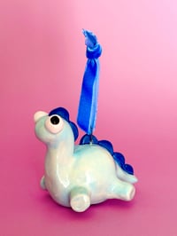 Image 1 of Billy the Blue Dinosaur Ornament