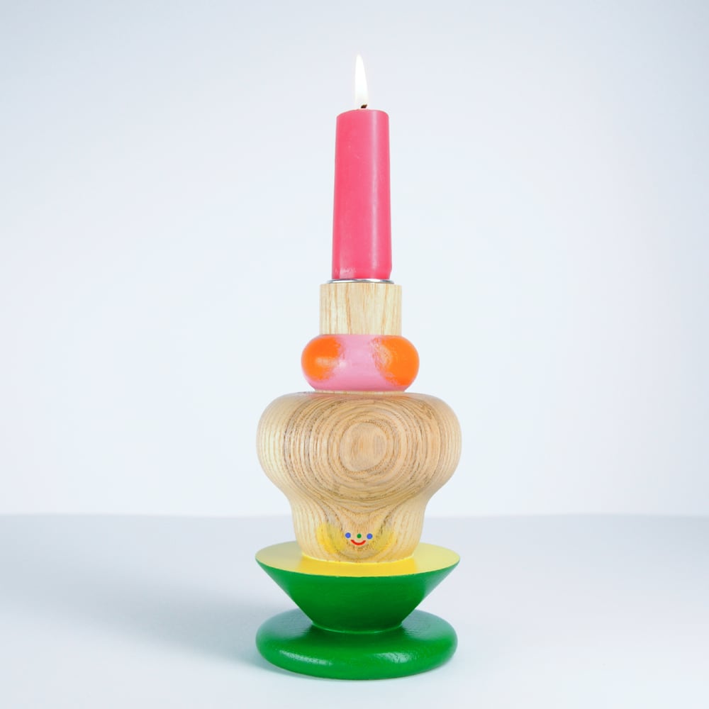 Image of Kerzenhalter-Vasen-Kombi "Eisbecher Jätaa" 