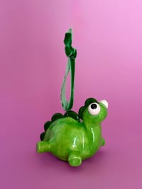 Image 3 of Denny the Dinosaur Ornament