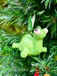 Image 5 of Denny the Dinosaur Ornament