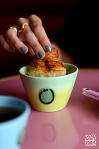 Image 5 of Tasse Light green pomme gradient smile