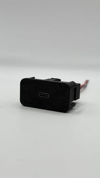 Image 2 of Mazda MX-5 NB USB-C Dash Charger (Replaces OEM Blank Switch)
