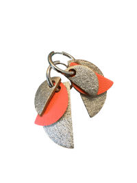 Image 5 of Les interchangeables - Demi lune (petit) - boucles / collier / pampilles