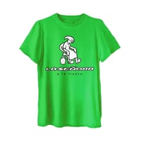 La señora a la fresca / Camiseta verde