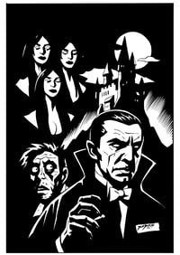 Dracula Art Print