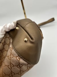 Image 10 of Gucci Heart Bit GG Canvas Top Handle Crossbody Bag