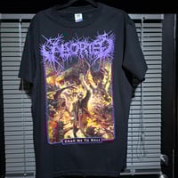 Image 1 of Aborted "Drag me to Hell" t-shirt and longsleeve