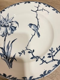 Image of Lot de 8 assiettes Oxford terre de fer 
