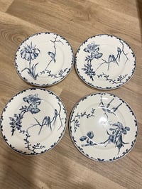 Image of Lot de 8 assiettes Oxford terre de fer 