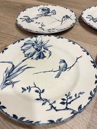 Image of Lot de 8 assiettes Oxford terre de fer 