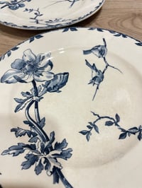 Image of Lot de 8 assiettes Oxford terre de fer 