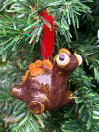 Image 5 of Genesis the Glittery Dragon Ornament