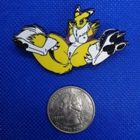Image 3 of Rena the Digital Fox Pin
