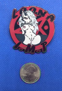 Image 4 of Loona the Hellhound Pin