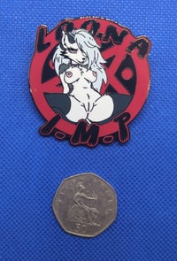 Image 5 of Loona the Hellhound Pin