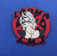 Image 1 of Loona the Hellhound Pin