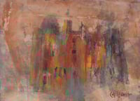 Image 2 of Tenements, Victoria Road - Charcoal, Soft Pastels and Acrylic Paint on Paper 