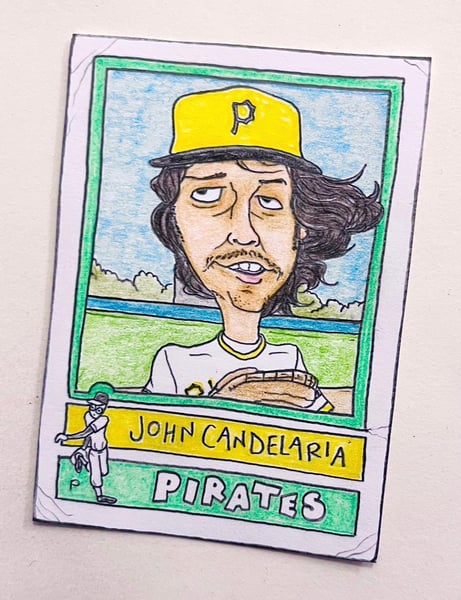 Image of Original pencil artwork—John Candelaria