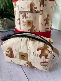 Image 2 of Trousse pour petits projets tricots ou accessoires: La cueillette des oursons 