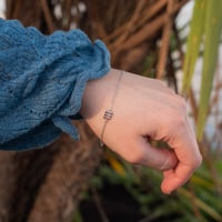 Image 2 of  Lucky Number 111 Bracelet - Sterling Silver