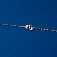 Image 3 of  Lucky Number 111 Bracelet - Sterling Silver