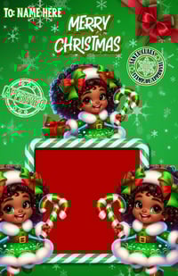 Image 3 of Kids Jumbo Christmas Card