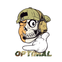 OPTIMAL CHAD STICKER
