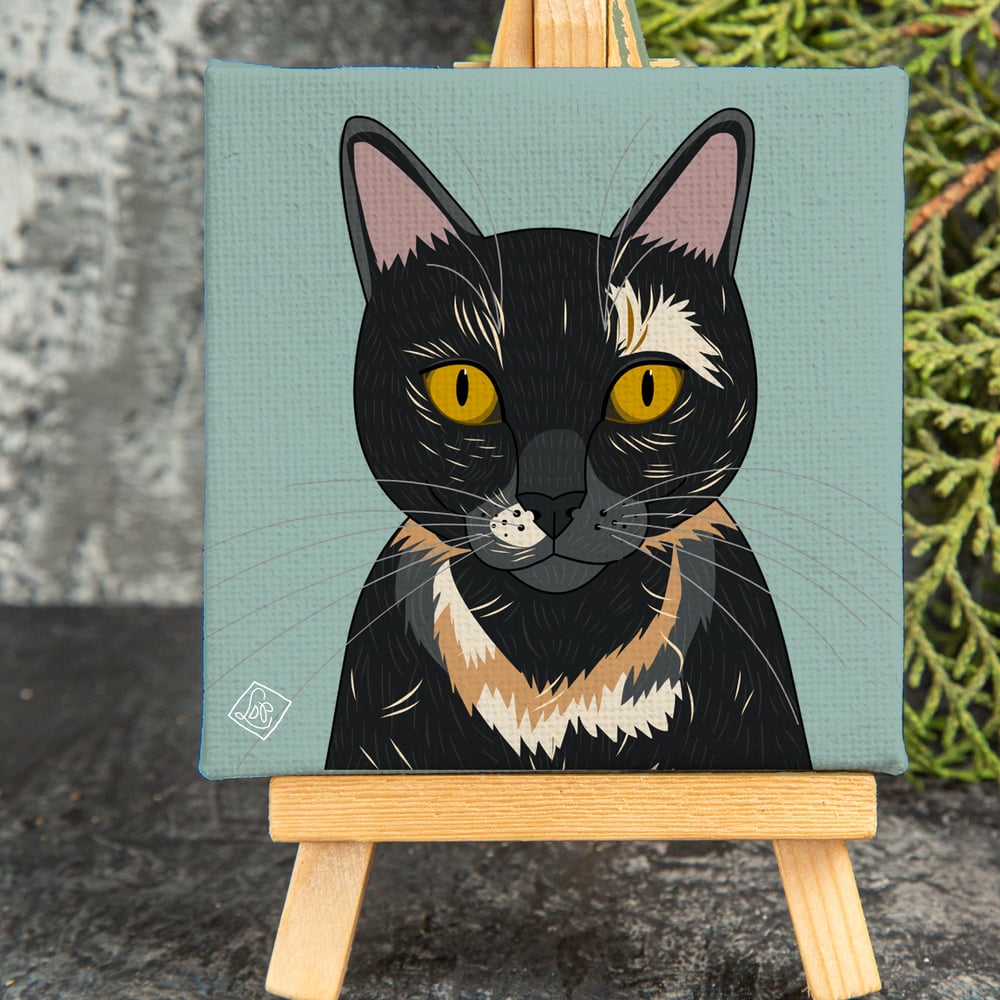 Image of Mini Pet Portrait Canvas