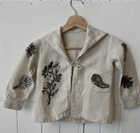 Image 1 of block-printed boys sailor jacket
