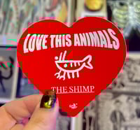 Love this animals the shimp sticker